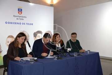 Presentación de los trámites de aprobación del nuevo PGO de Telde (Foto TA)